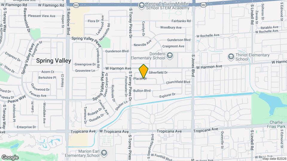 6417 Placer Dr Map and Location Details