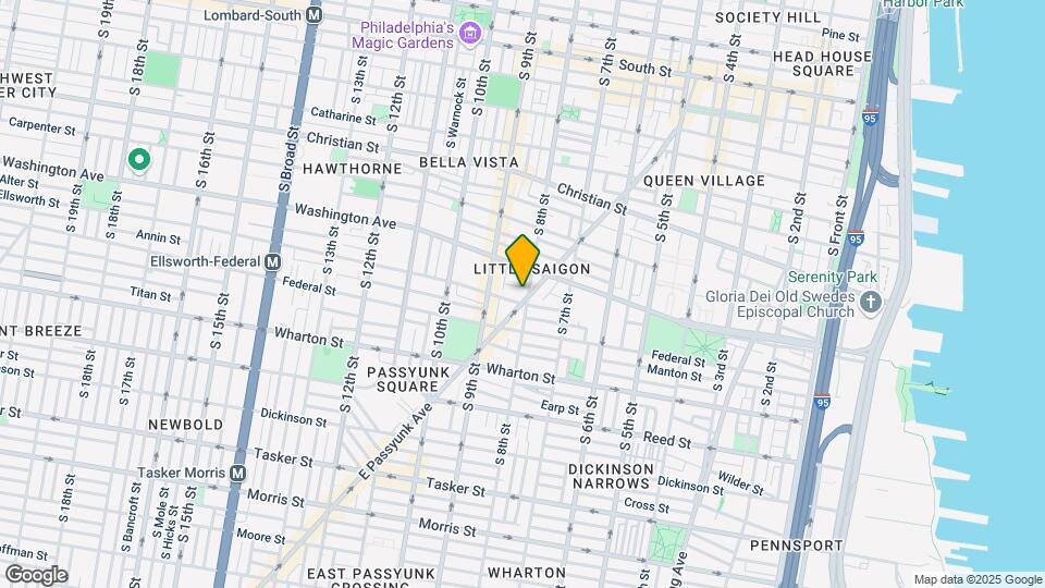 1122 E Passyunk Ave Map and Location Details