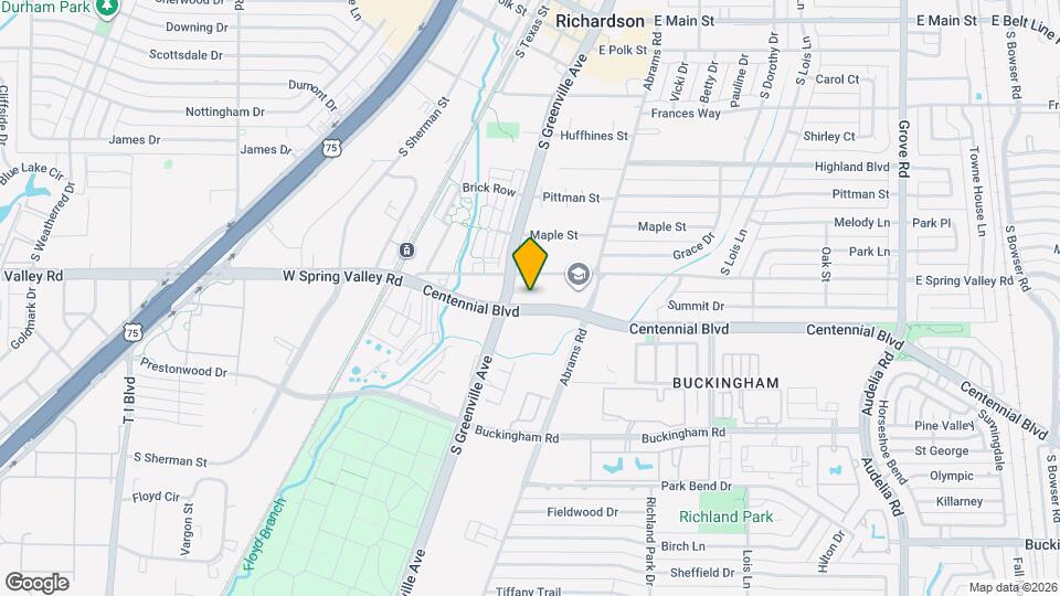 305 Centennial Blvd Map and Location Details