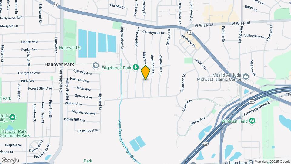 6899 Meadowbrook Ln Map and Location Details