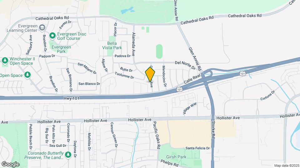 23 Calaveras Ave Mapa y Detalles de la Ubicación