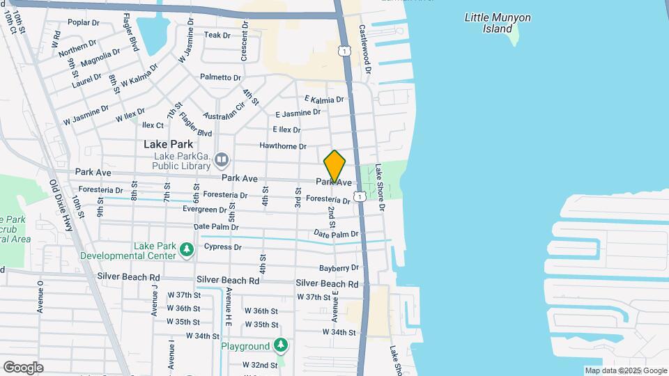144 Park Ave Map and Location Details