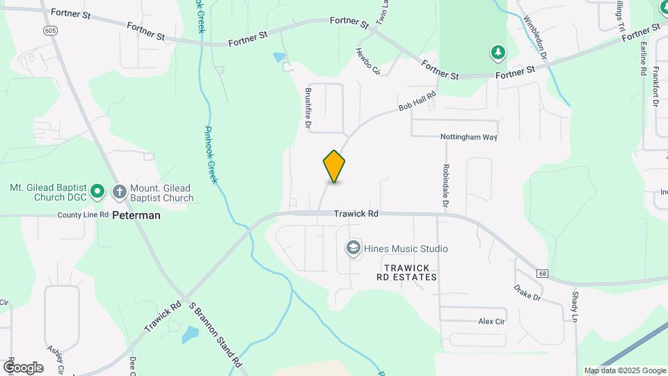 761 Bob Hall Rd Map and Location Details