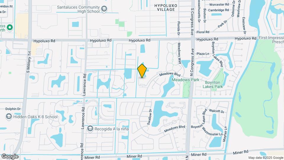 1823 Meadows Cir W Map and Location Details