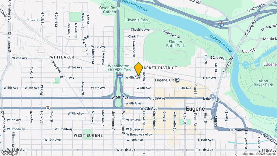 356 W 4th Ave Map and Location Details