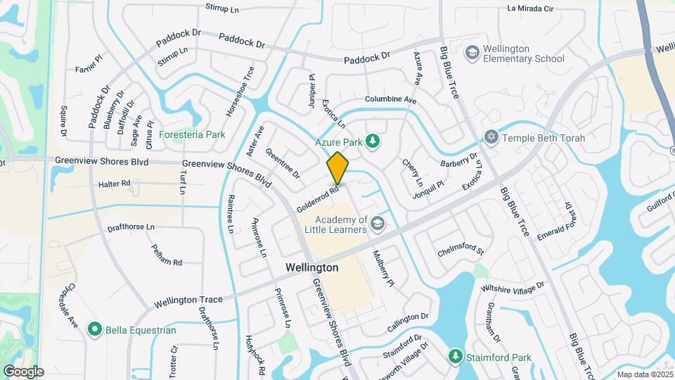 1070 Goldenrod Rd Map and Location Details