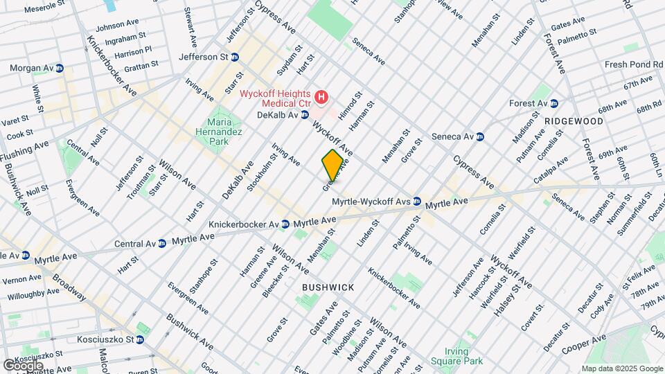 241 Irving Ave Mapa y Detalles de la Ubicación