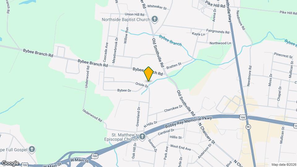 328 Oriole Dr Mapa y Detalles de la Ubicación