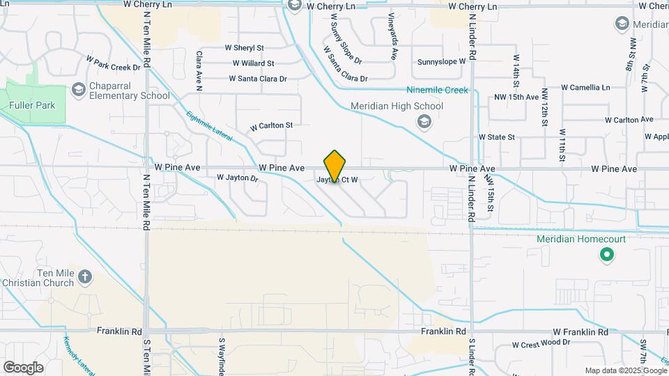 691 N Tidwell Way Map and Location Details
