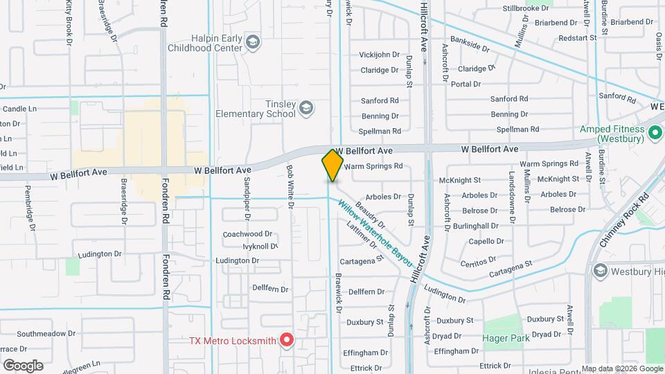 11418 Braewick Dr Map and Location Details