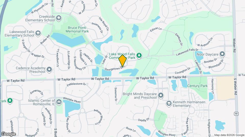 21509 Georgetown Dr Mapa y Detalles de la Ubicación