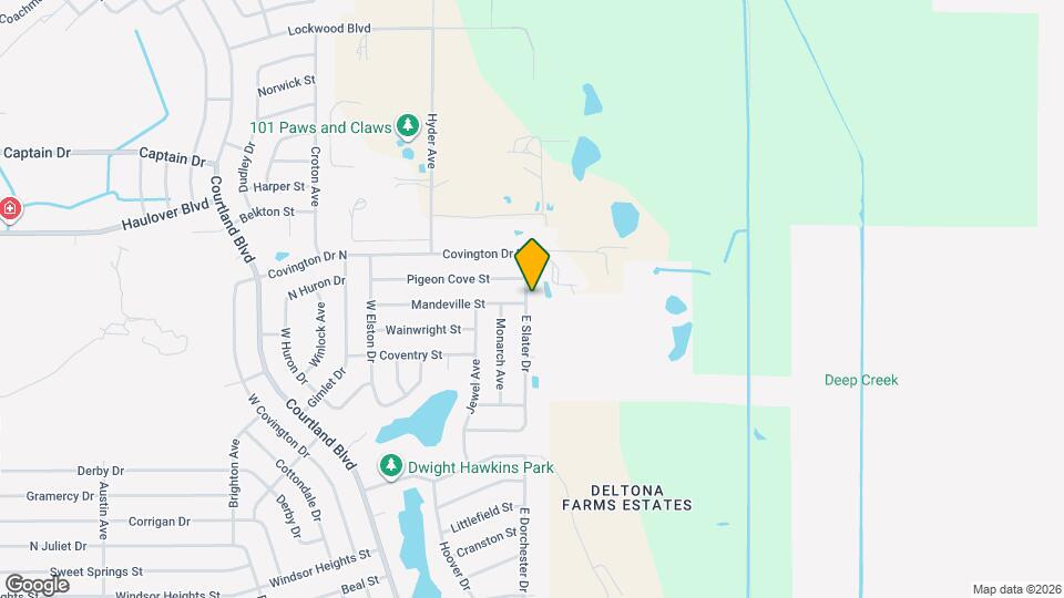 2965 E Slater Dr Map and Location Details