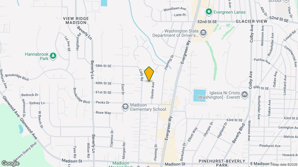 710 Dexter Ave Map and Location Details
