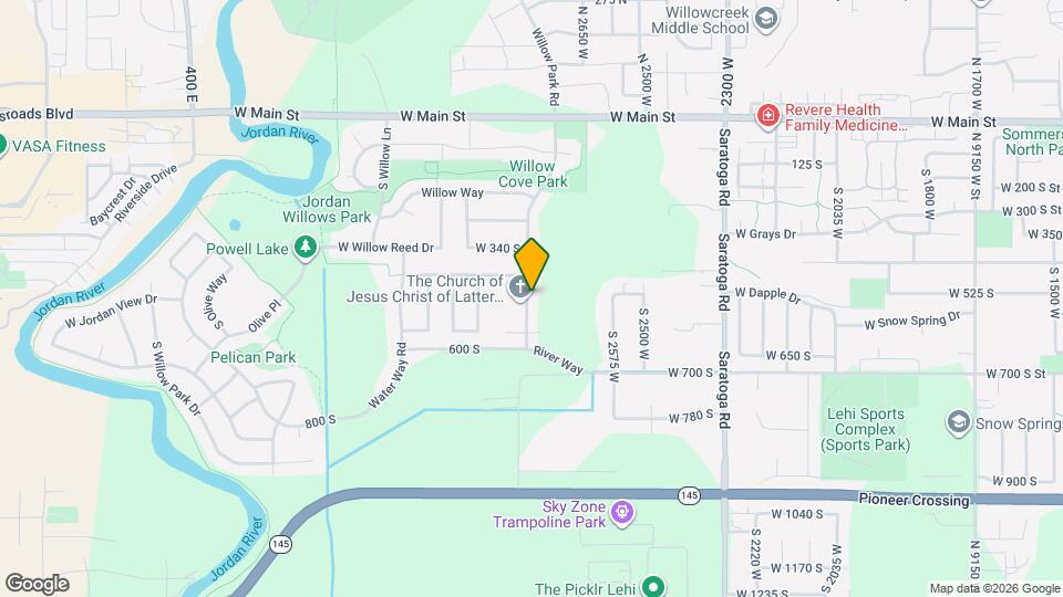 485 River Way Mapa y Detalles de la Ubicación