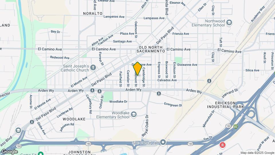 2318 Oakmont St Mapa y Detalles de la Ubicación