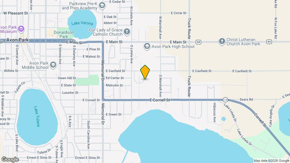 493 Las Palmas Cir Map and Location Details