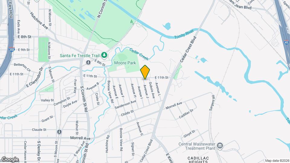 310 Avenue J Map and Location Details