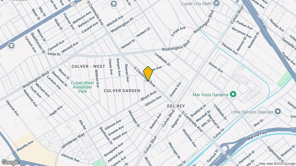4417 S Centinela Ave, Unit 3/4 Mapa y Detalles de la Ubicación