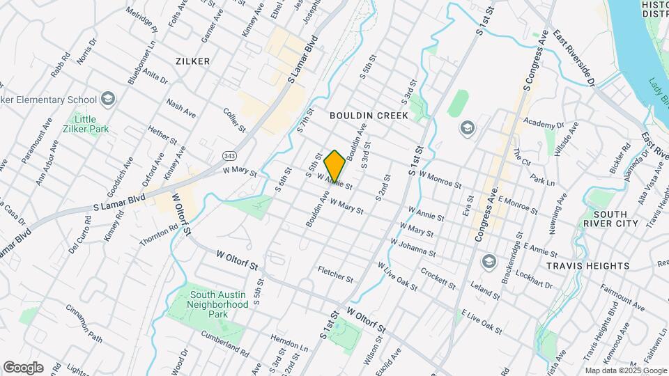 1803 Bouldin Ave Map and Location Details