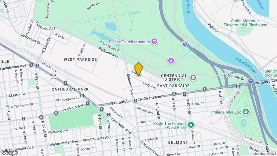 4249 Leidy Ave Map and Location Details