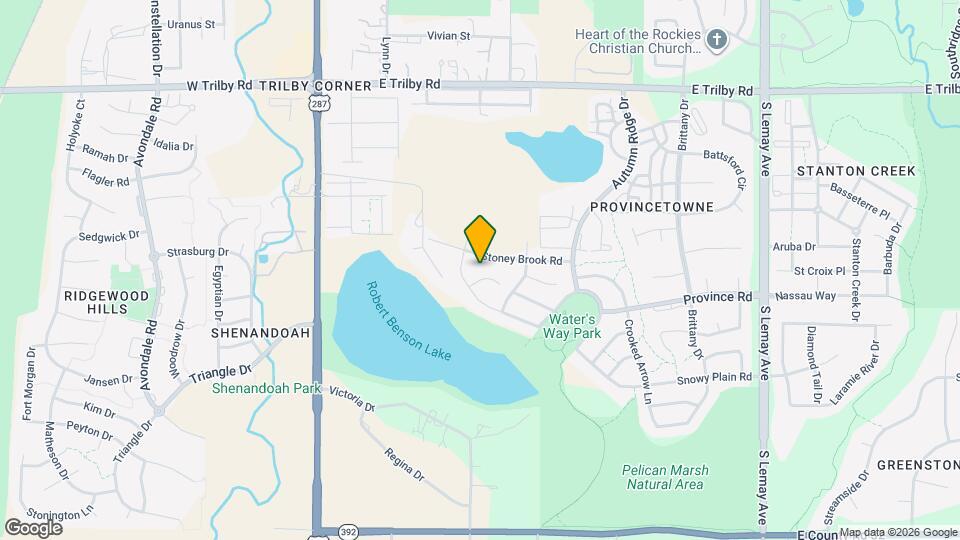 420 Bow Creek Ln Map and Location Details