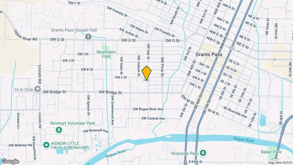 714 SW I St Map and Location Details