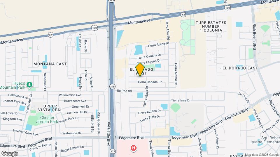 12264 Tierra Alaska Ave Mapa y Detalles de la Ubicación