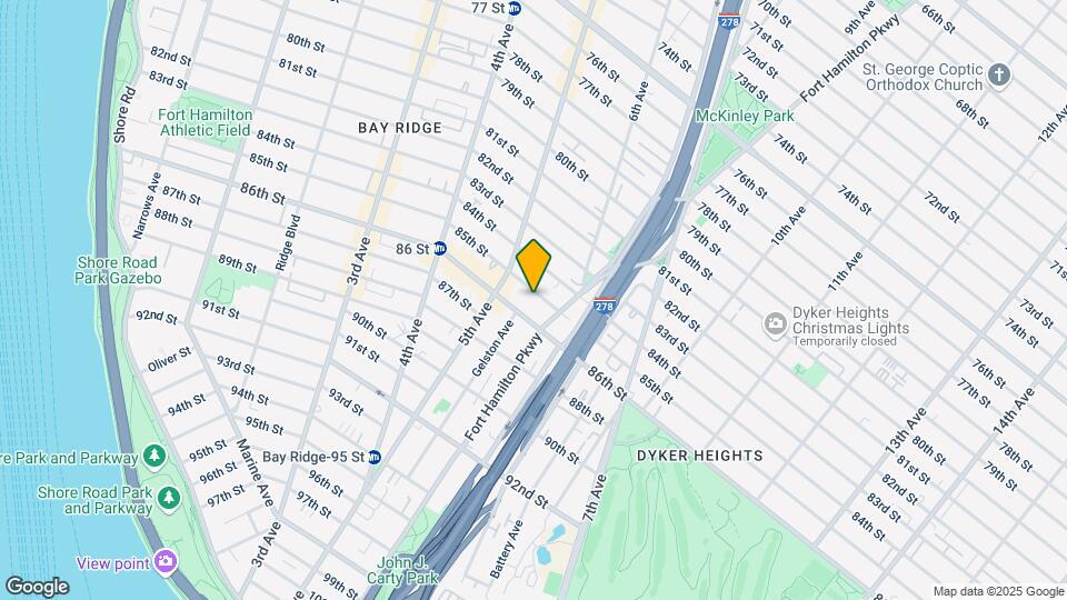542 85th St Map and Location Details