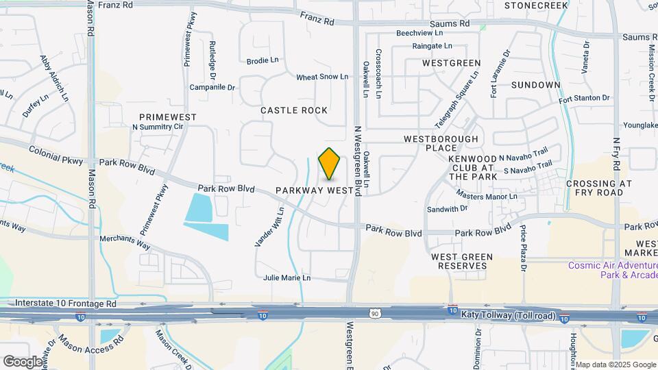 20507 Broughwood Cir Map and Location Details