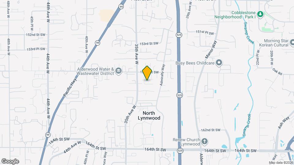 15712 34th Pl W Map and Location Details