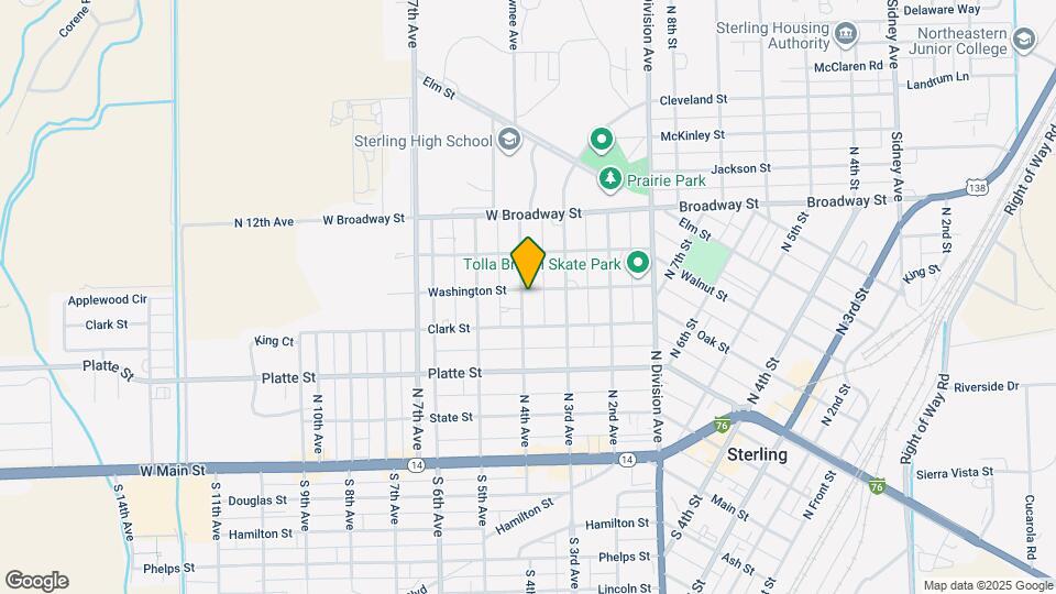 428 N 4th Ave Map and Location Details