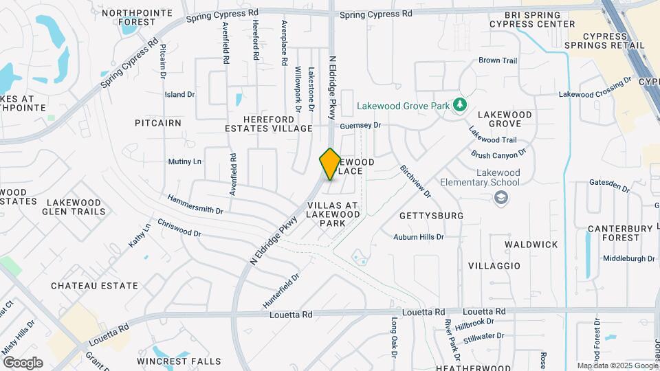 16013 Sweetwater Fields Ln Map and Location Details