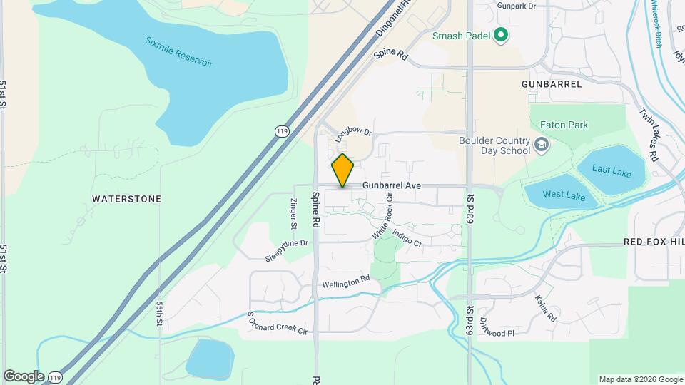 5958 Gunbarrel Ave Map and Location Details