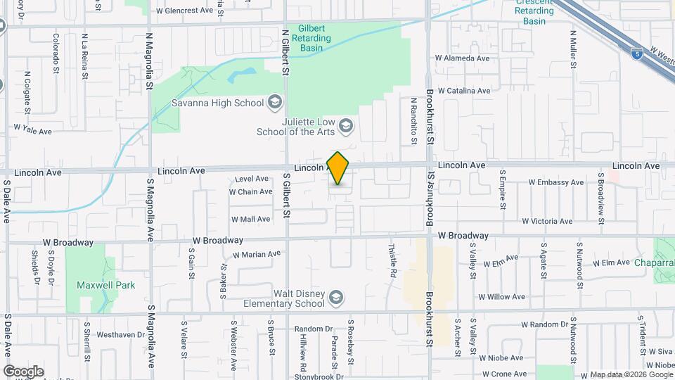 2365 W Canopy Ln Map and Location Details