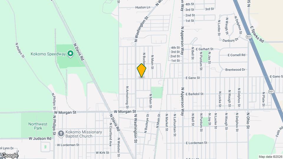 2325 N Buckeye St Map and Location Details