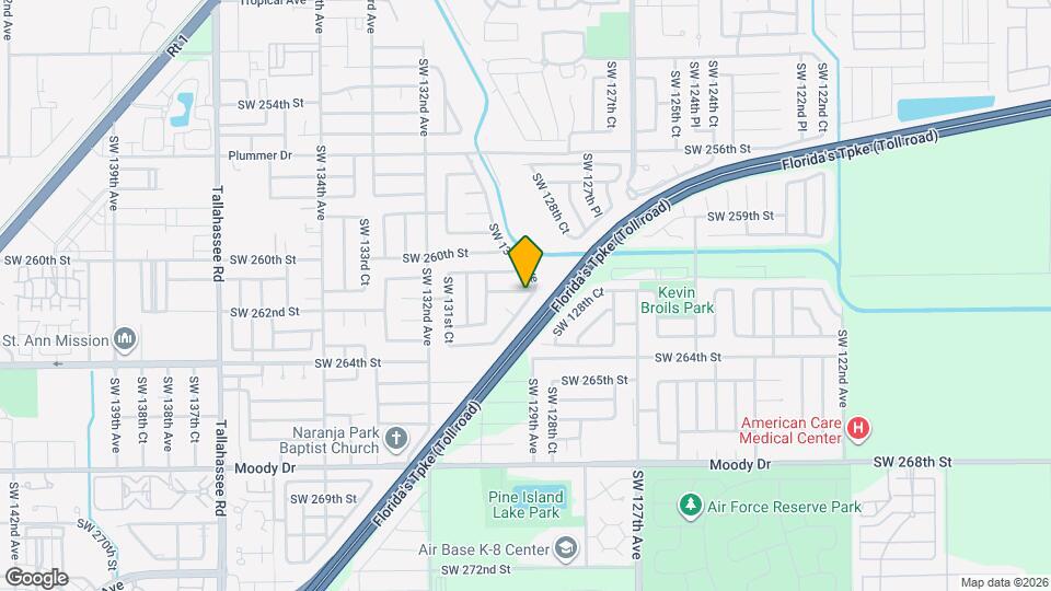 26120 SW 130th Ave Map and Location Details