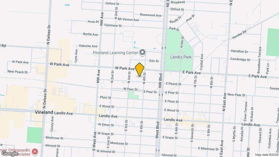 328 W Peach St, Unit c Map and Location Details