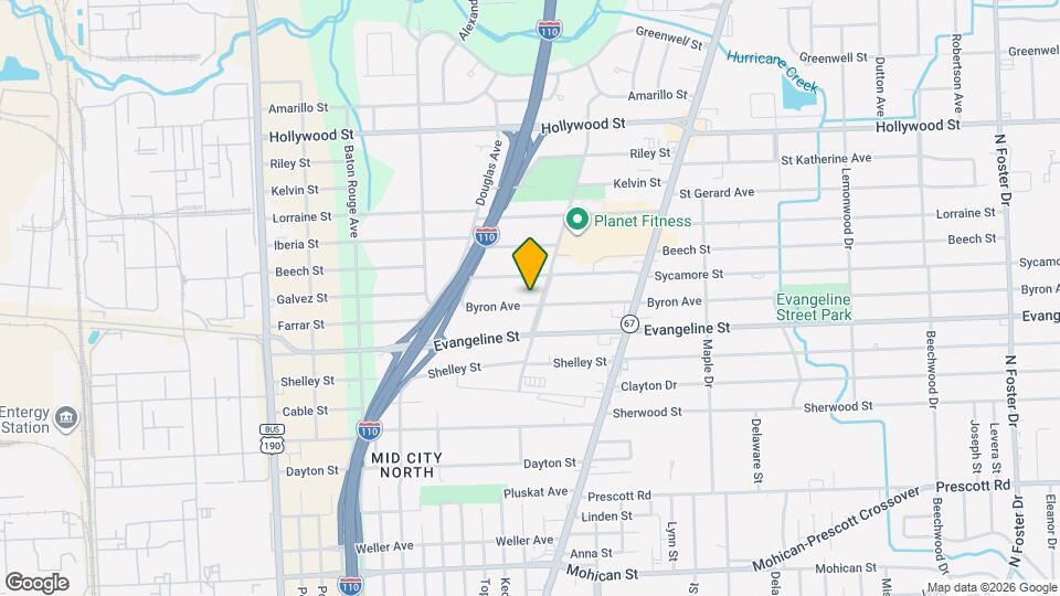 4809 Longfellow Dr Map and Location Details