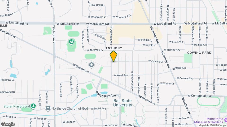 2310 N Oakwood Ave Mapa y Detalles de la Ubicación