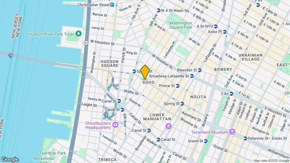 174 Spring St Map and Location Details