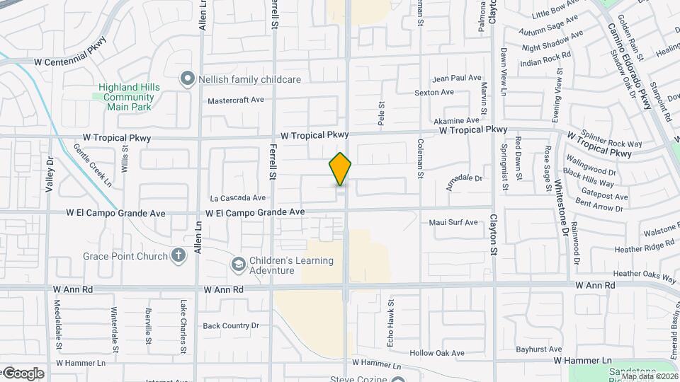 5830 Brimstone Dr Map and Location Details