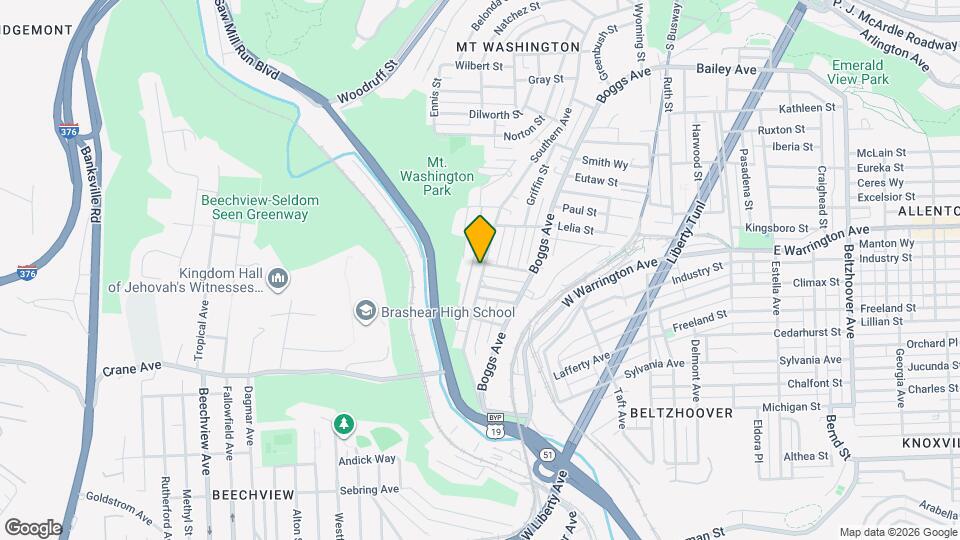 652 Southern Ave Map and Location Details