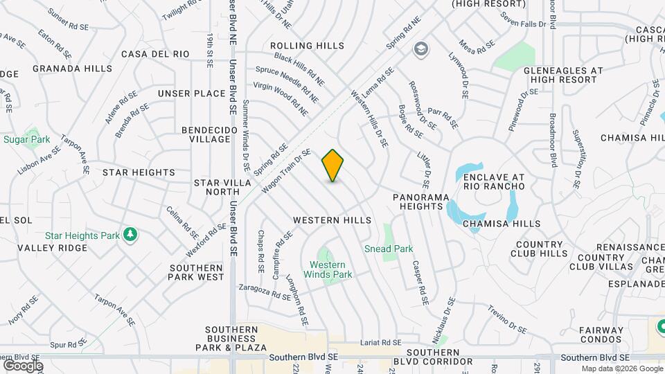 510 Stallion Rd SE Map and Location Details