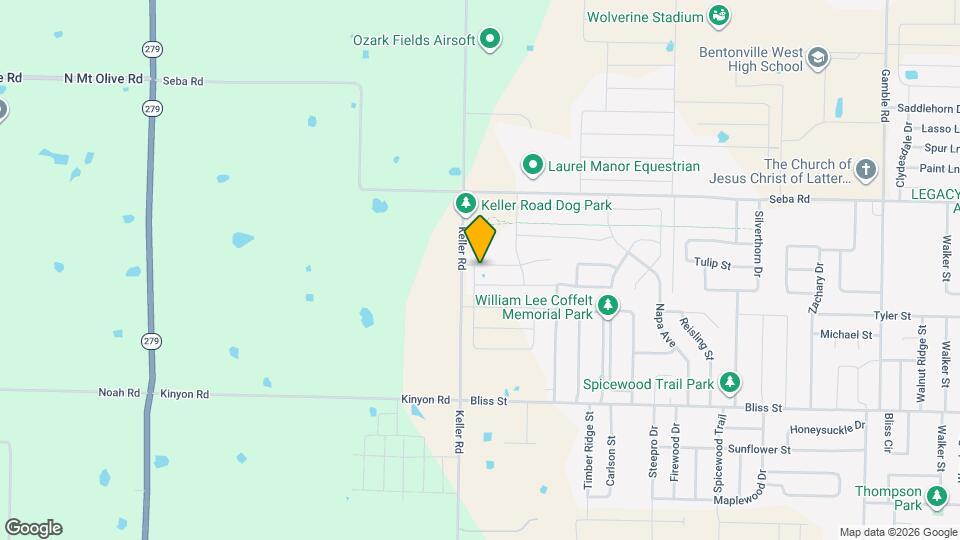 1771 Hermitage Dr Map and Location Details