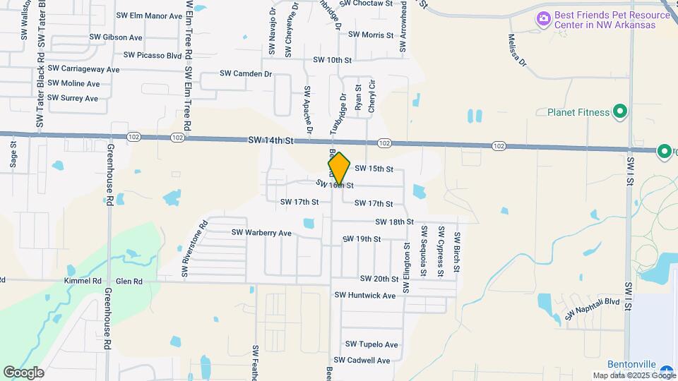 1600 SW Thorton St Mapa y Detalles de la Ubicación
