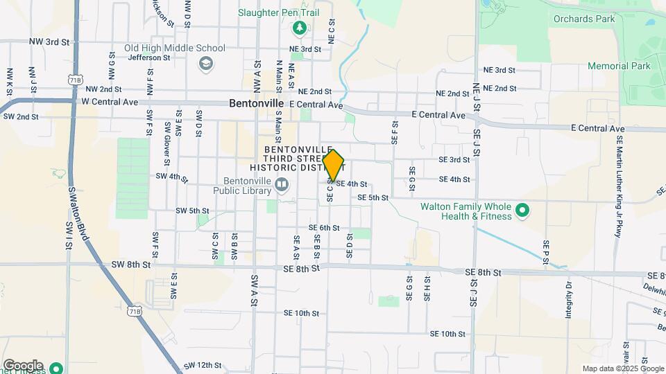 401 SE C St Map and Location Details