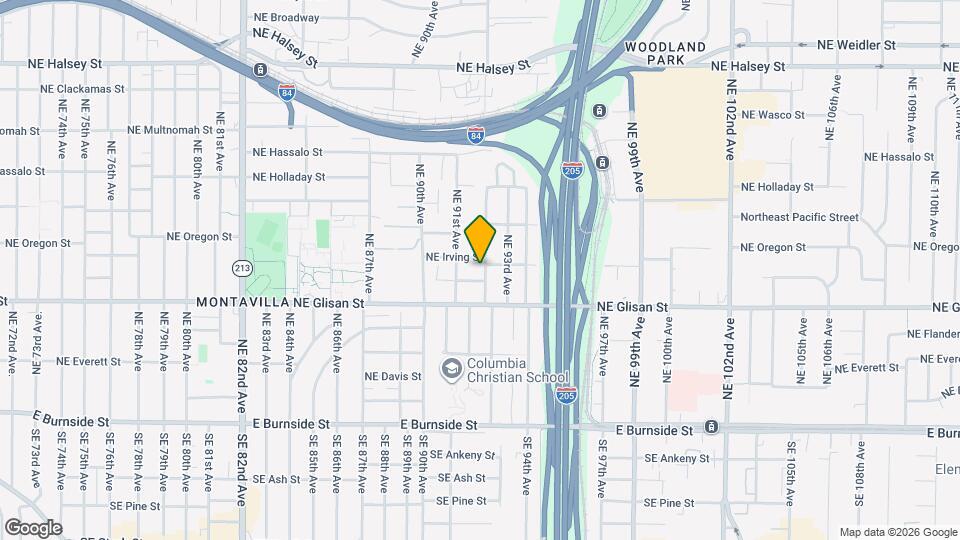 619-619 NE 92nd Ave Map and Location Details