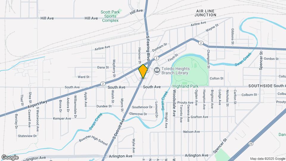 377 S Detroit Ave, Unit 2 Map and Location Details