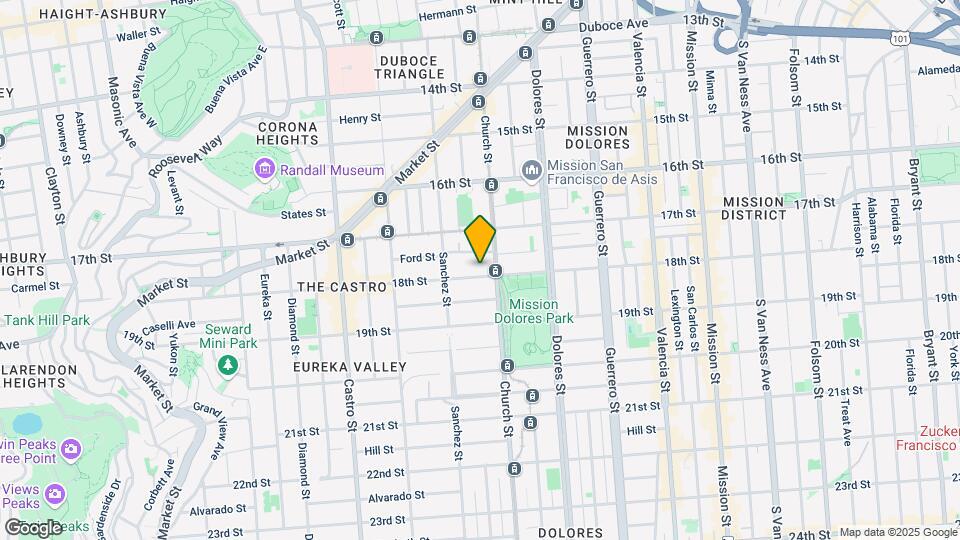3826-3830 18th St Mapa y Detalles de la Ubicación