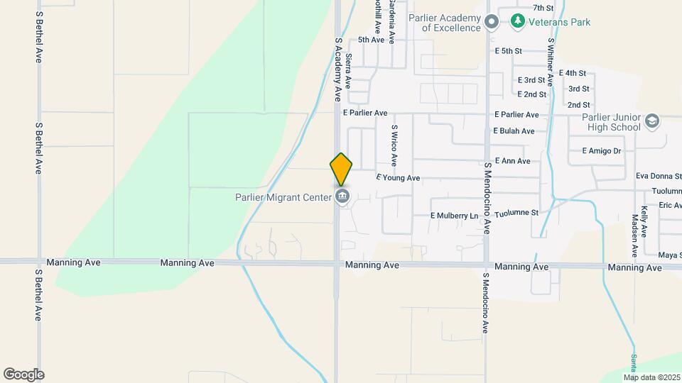 Parlier Migrant Center Map and Location Details